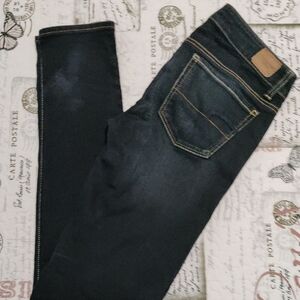 American Eagle Outfitters Dark Blue Skinny Jeans